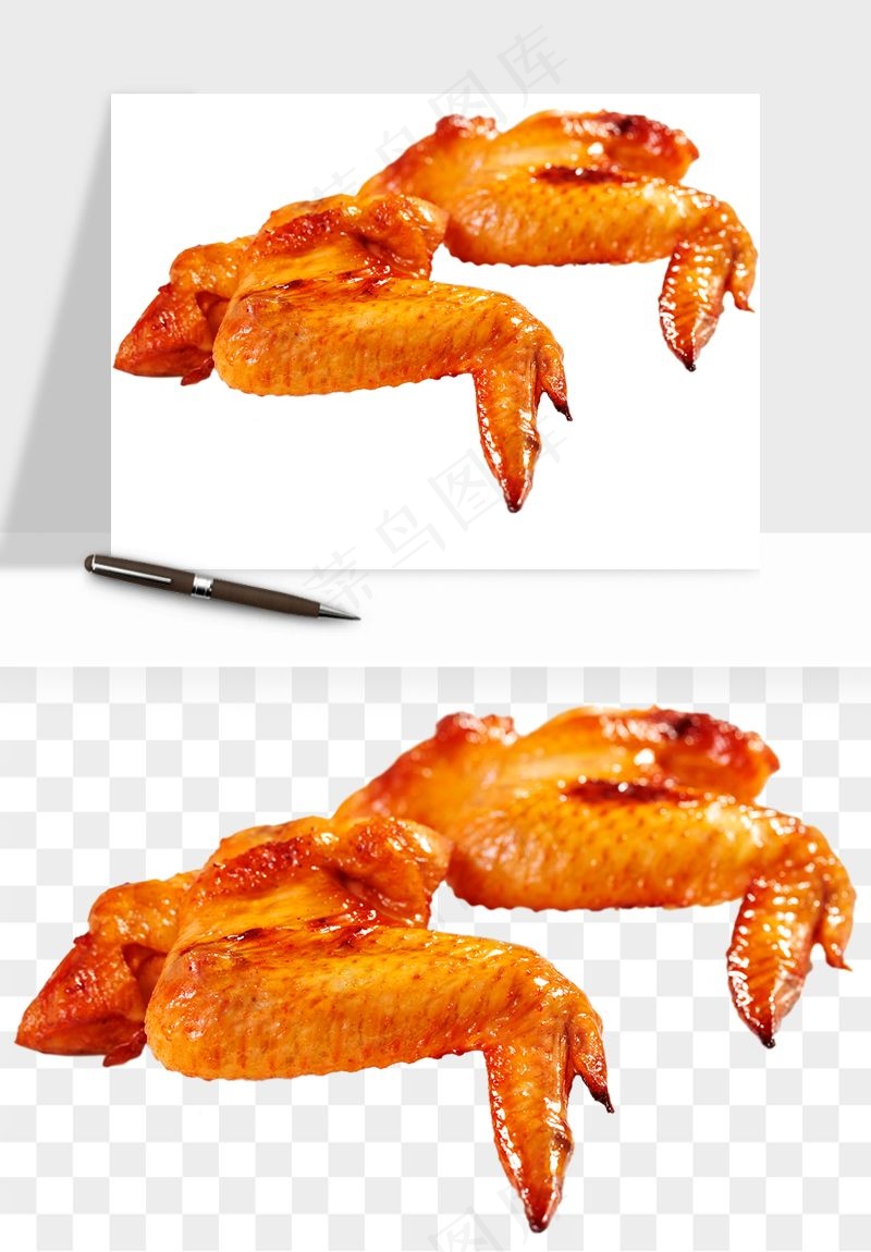实物烧烤烤肉美食png免抠