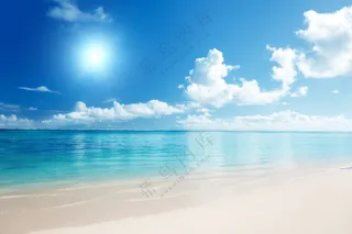 海边风景背景图