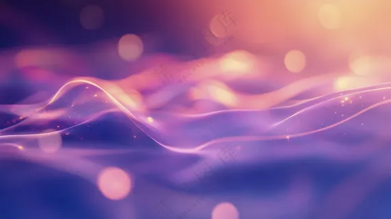 紫色水波纹曲线背景图 紫色水波纹曲线背景图