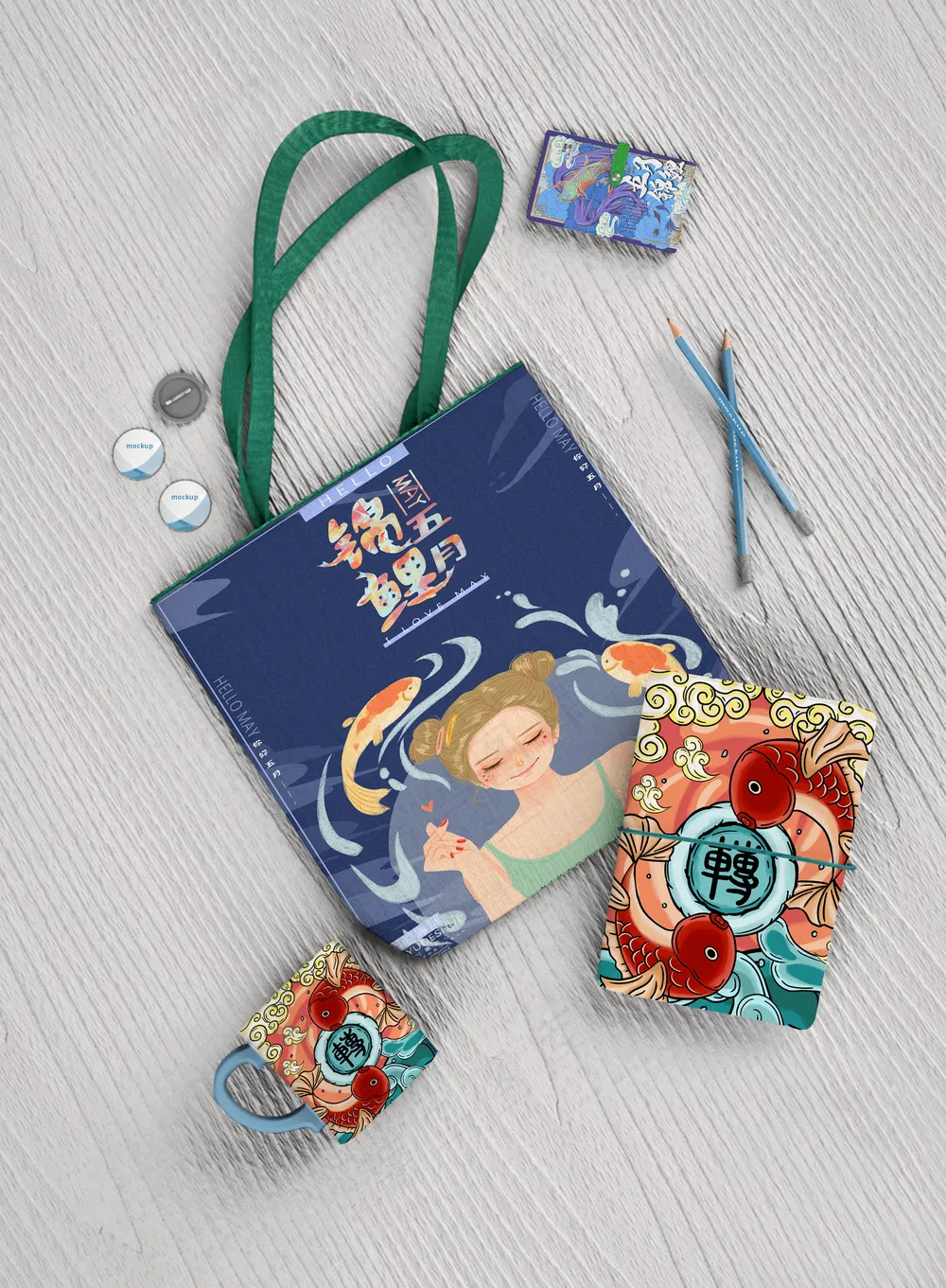 中国风文创品牌样机-13