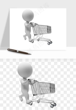 购物车购物篮png免抠图