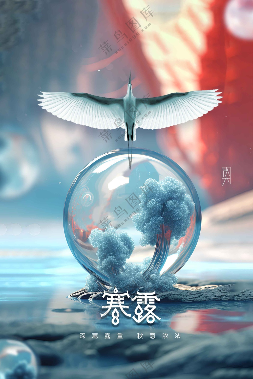寒露节气传统活动海报