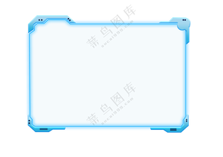 科技边框、游戏边框、边框、科技元素、视频边框、
