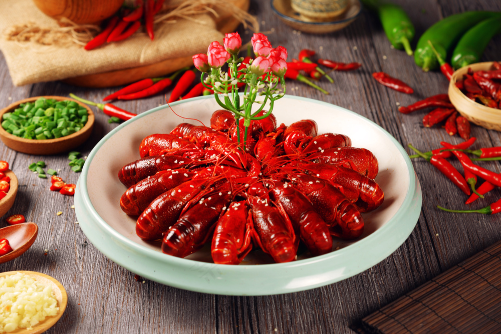 香辣小龙虾美食图片