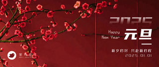 元旦公众号首图