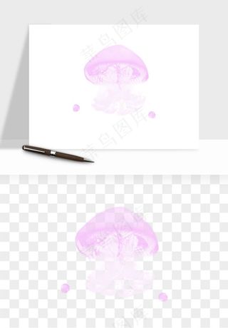 水母章鱼海底生物png免抠图