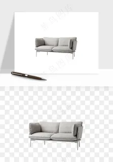 现代沙发家具png免抠