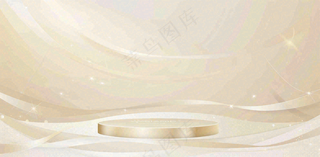 美妆护肤3d展台清新背景