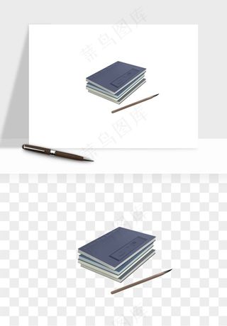 笔墨纸砚文房四宝png免抠