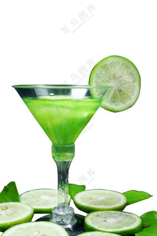 柠檬水杯 免抠