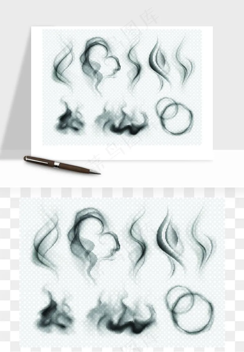 烟雾气体矢量png免抠