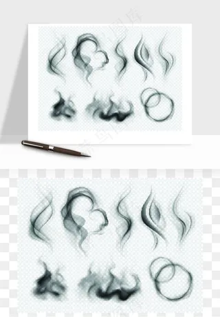 烟雾气体矢量png免抠