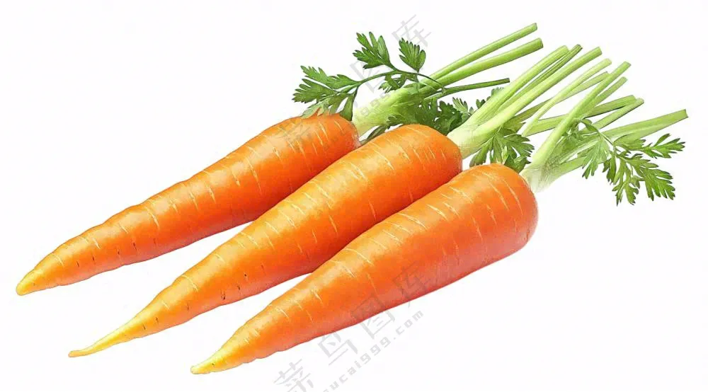 新鲜胡萝卜蔬菜免抠