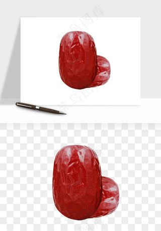 红枣大枣png免抠