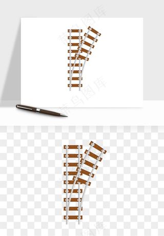 铁路轨道png免抠