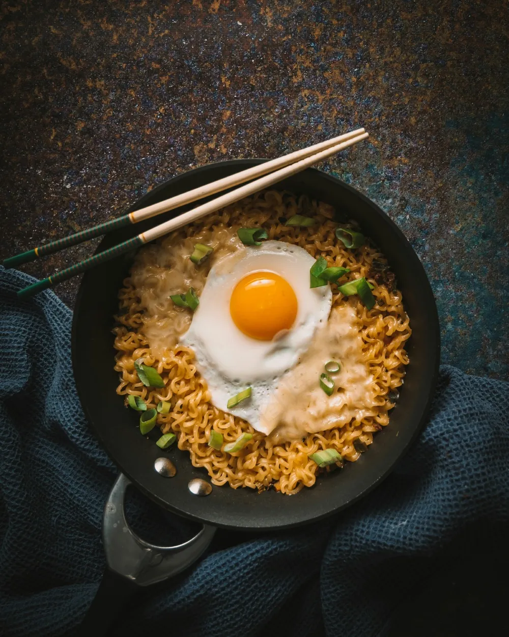 蛋面条食物摄影