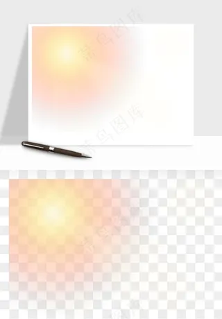 光晕光圈阳光太阳光效png免抠