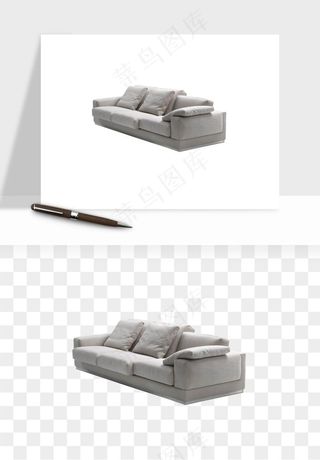 现代沙发家具png免抠