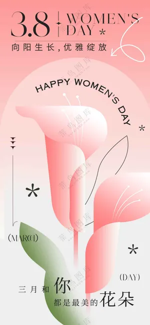 女神节节日传统活动海报