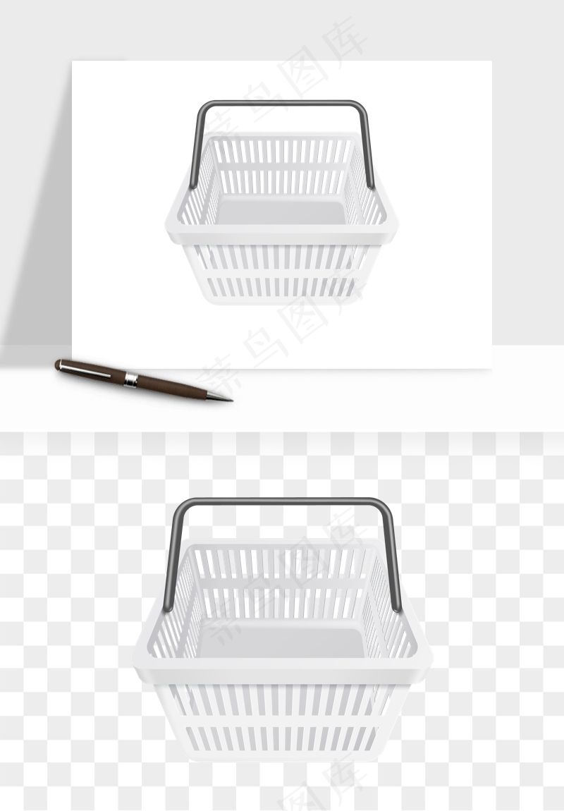 购物车购物篮png免抠图