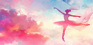 舞蹈跳舞培训背景