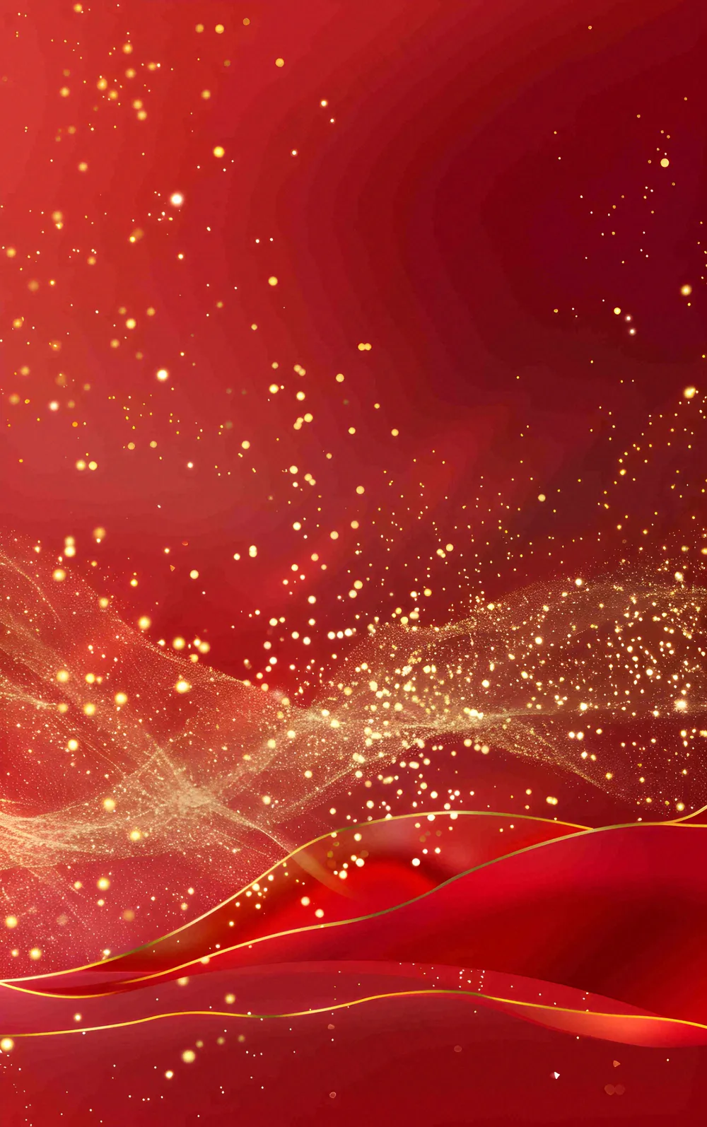 深红色丝绸纹理背景