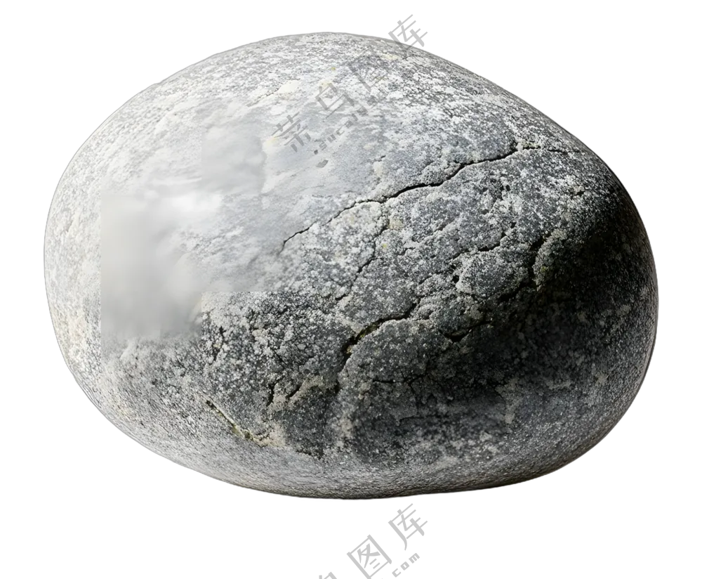 免抠园林景观圆润岩石