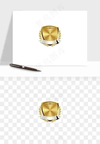 奖章勋章品质标签矢量png免抠