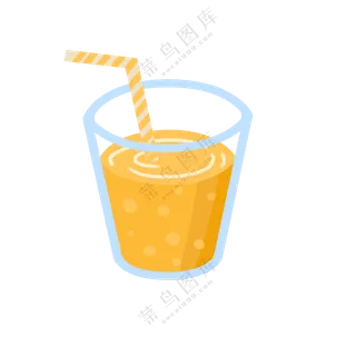果汁饮料透明图