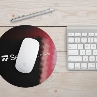 黑色文创鼠标垫样机-12