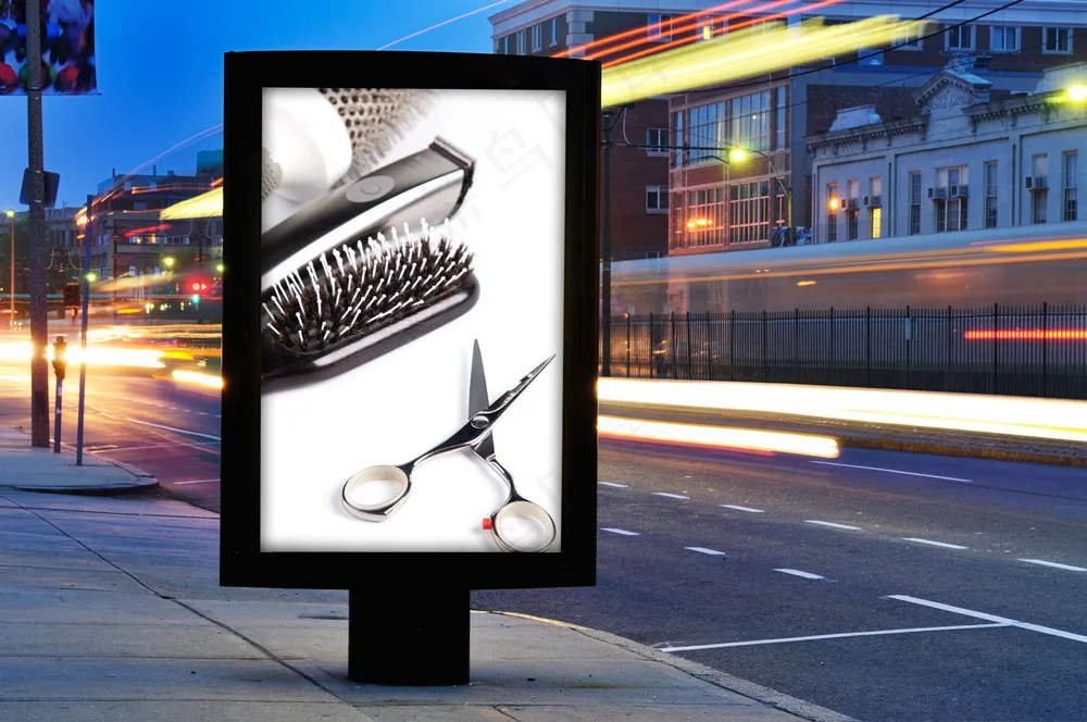 户外广告位灯箱海报-199