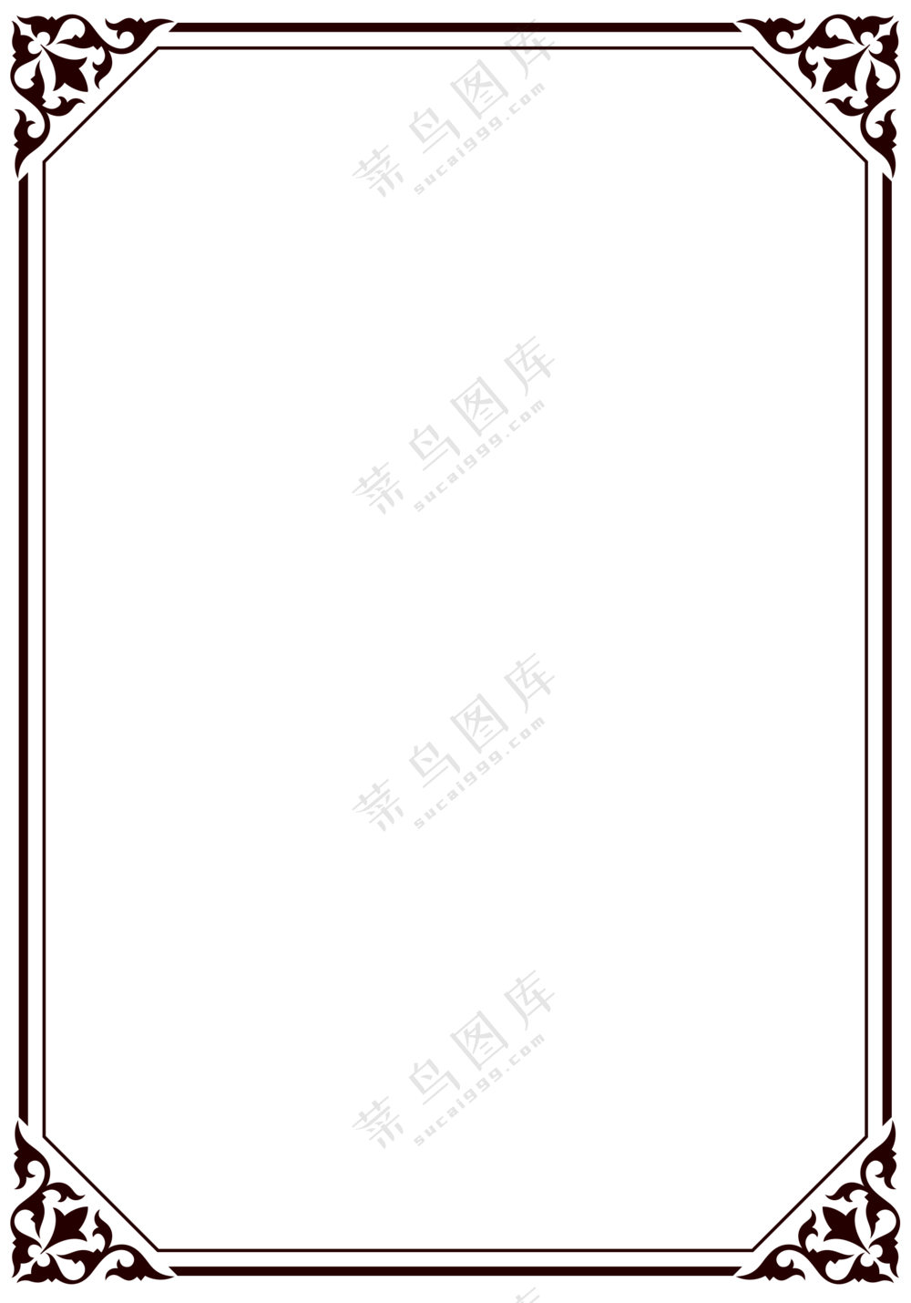 欧式花纹边框 (7)