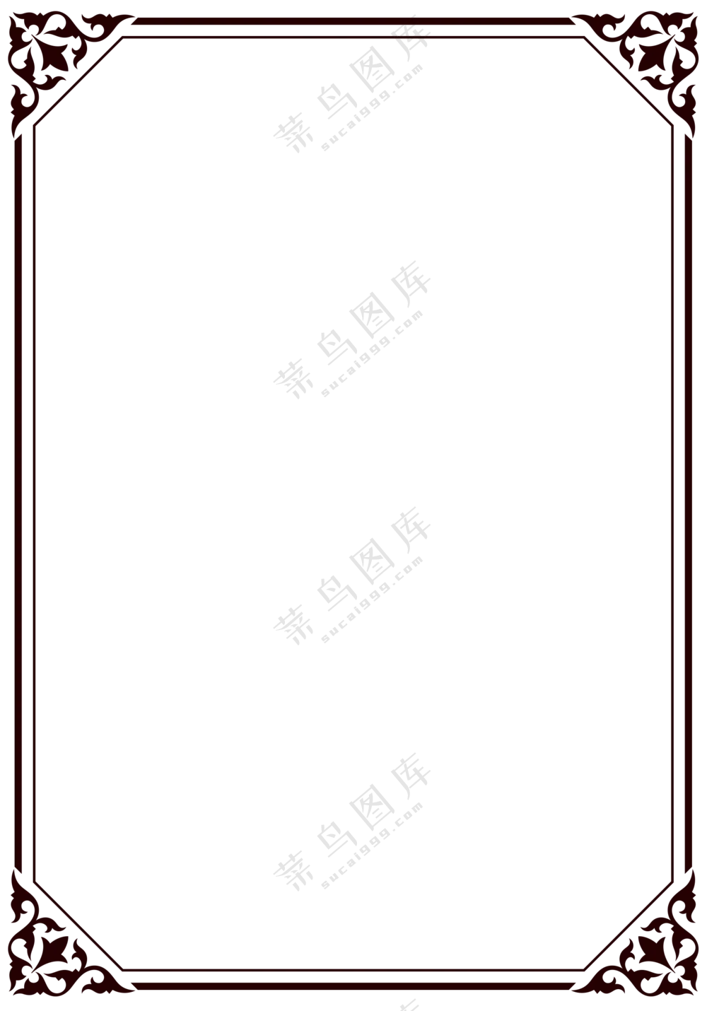 欧式花纹边框 (7)