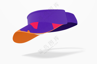 新潮遮阳帽样机空顶网球运动帽子鸭舌帽样机-1