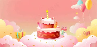 面包蛋糕甜点美食背景