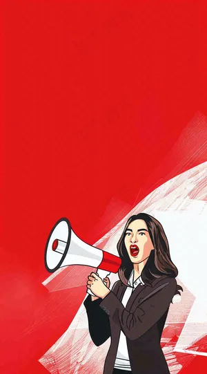 企业招聘公司简章职场精英背景