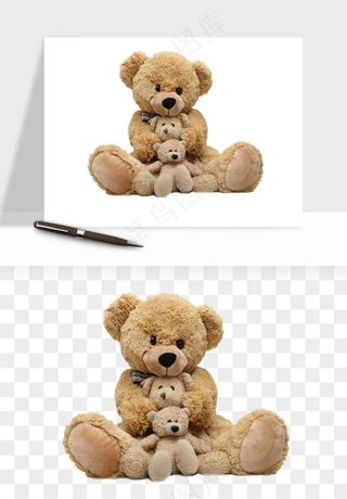 泰迪熊玩具熊png免抠