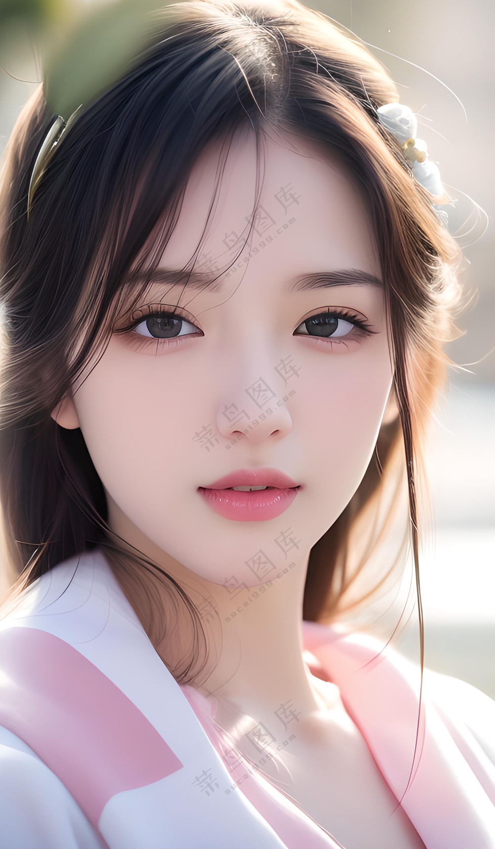 美女头像素材