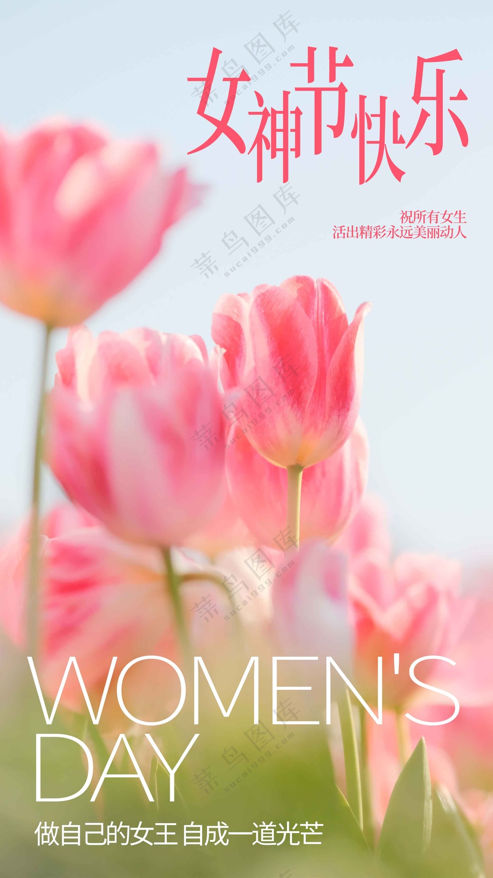 女神节节日活动海报