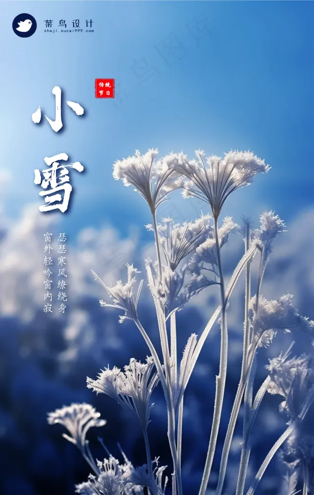 小雪手机海报