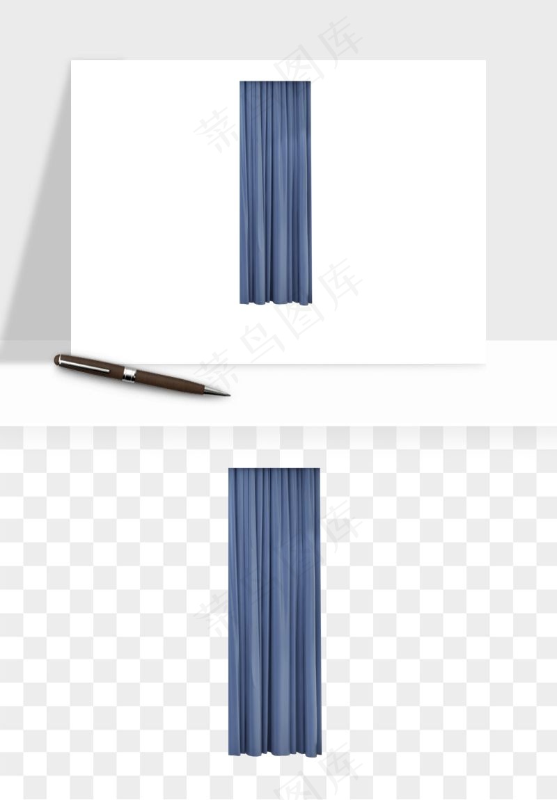 窗帘幕布帷幕png免抠
