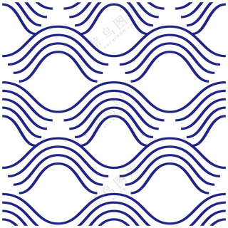 波浪底纹图案 (3)