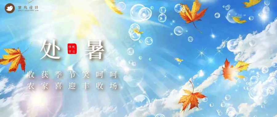 处暑公众号首图