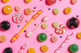 美味的糖果甜蜜摄影图