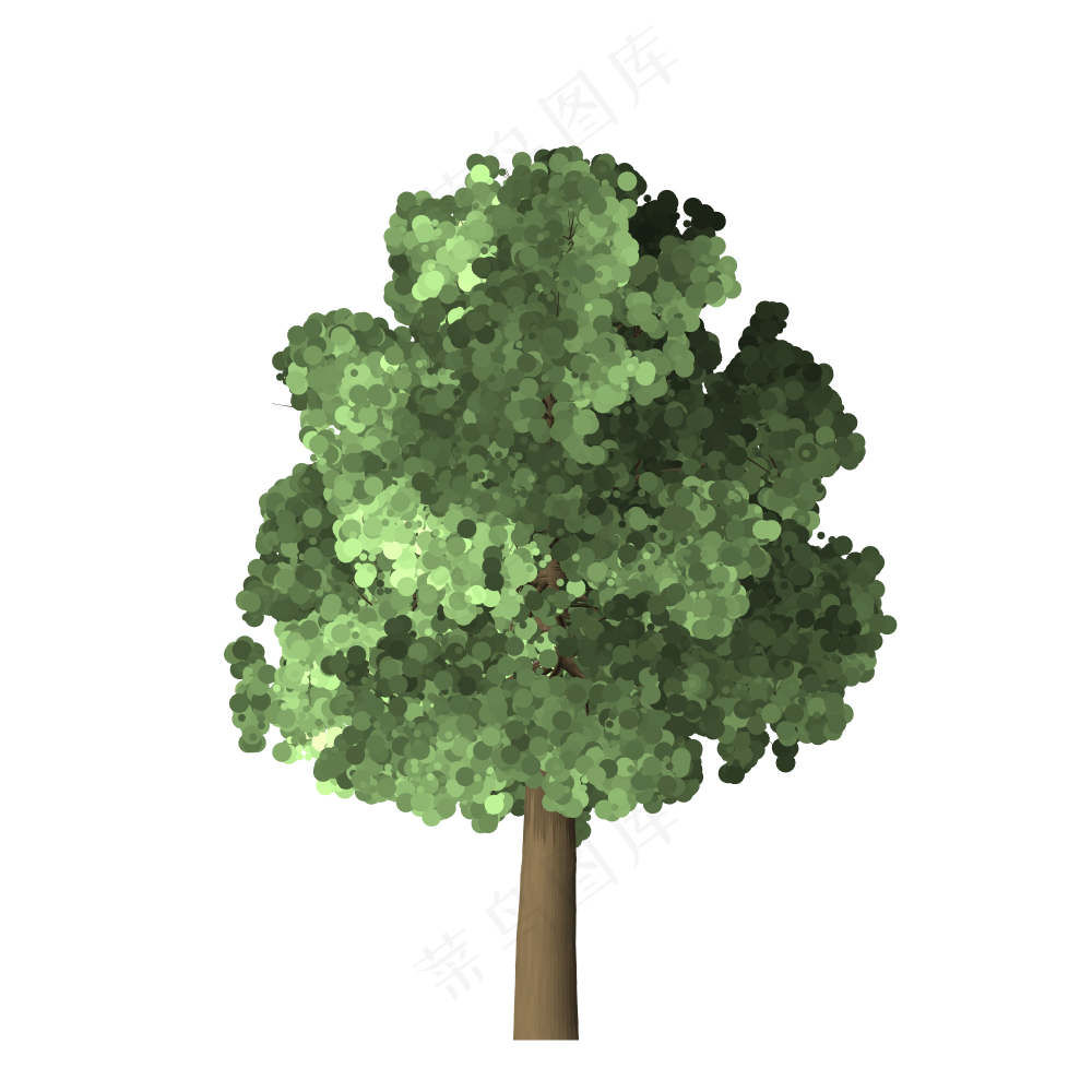 装饰树免扣png
