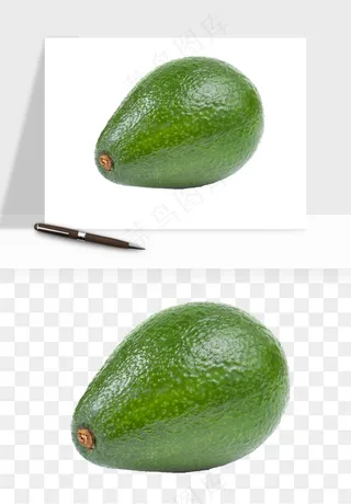 牛油果水果png免抠