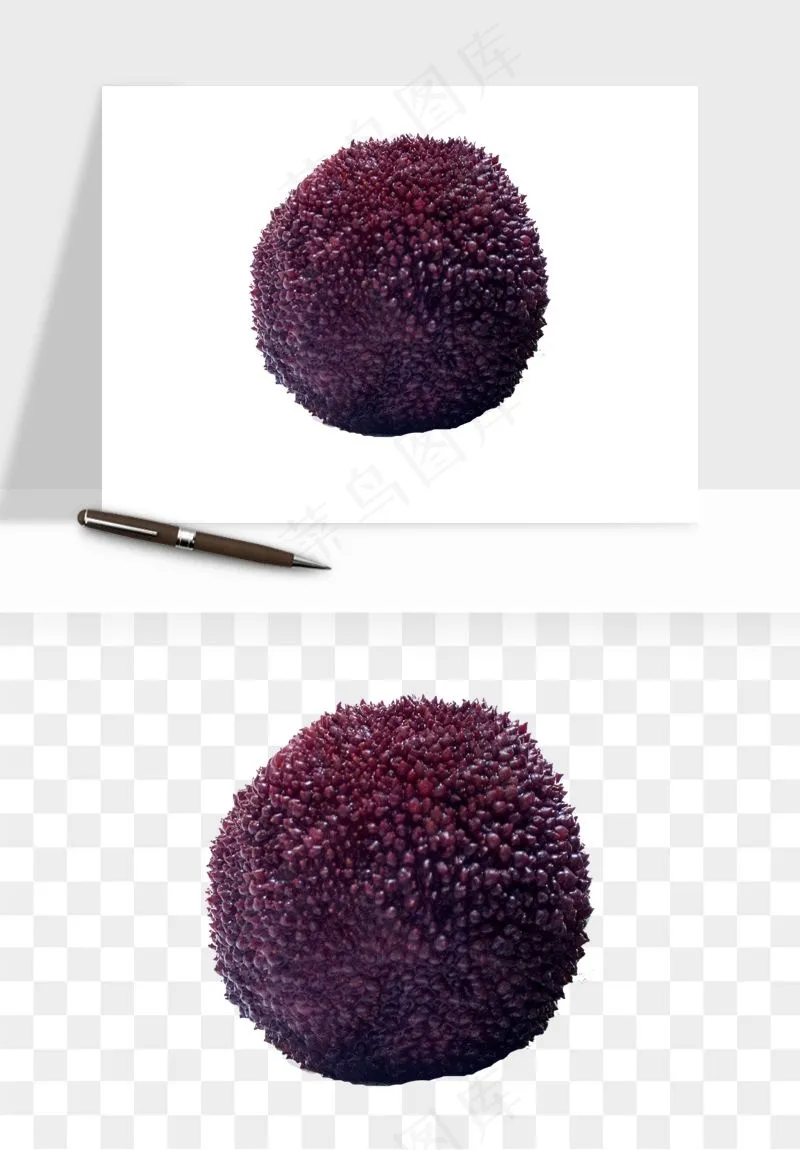 杨梅采摘水果png免抠