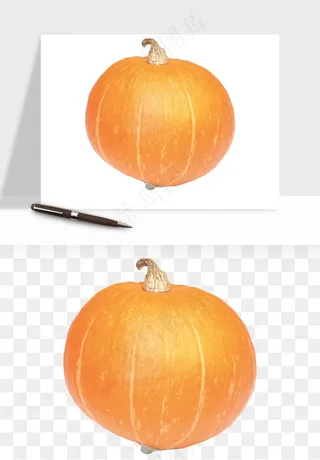 南瓜蔬菜png免抠