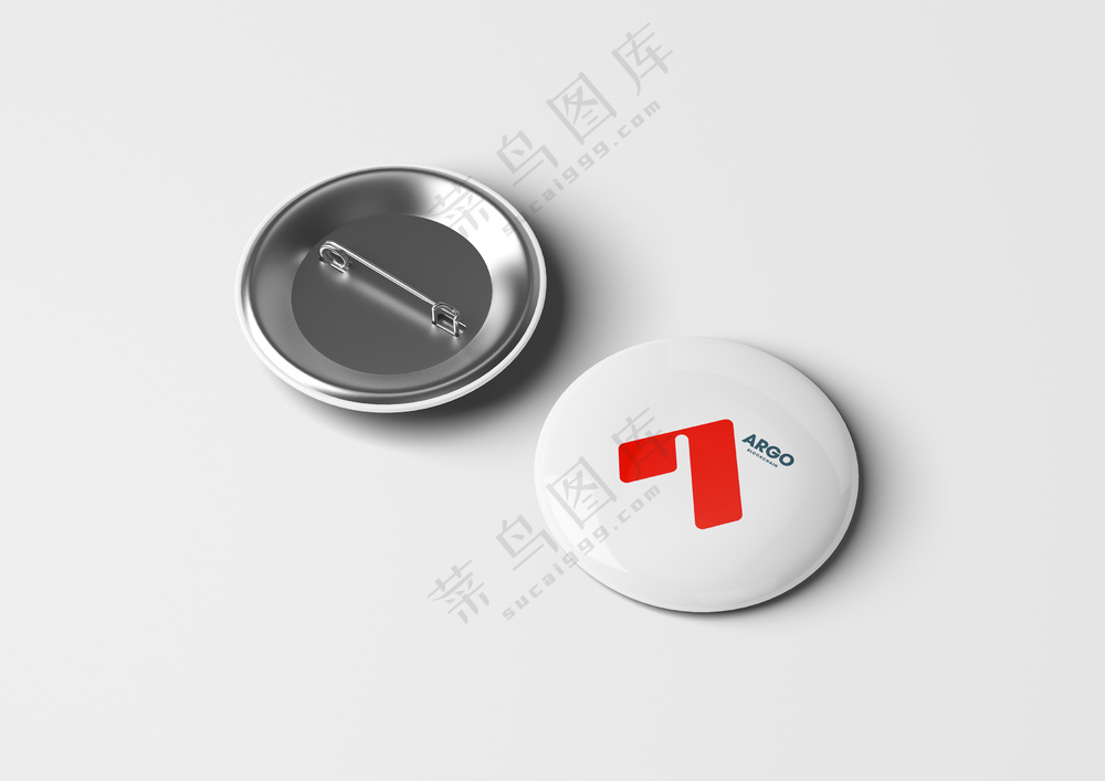 金属徽章胸章胸牌logo吧唧文创样机-7