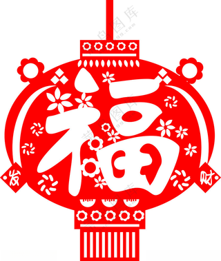灯笼福设计CDR
